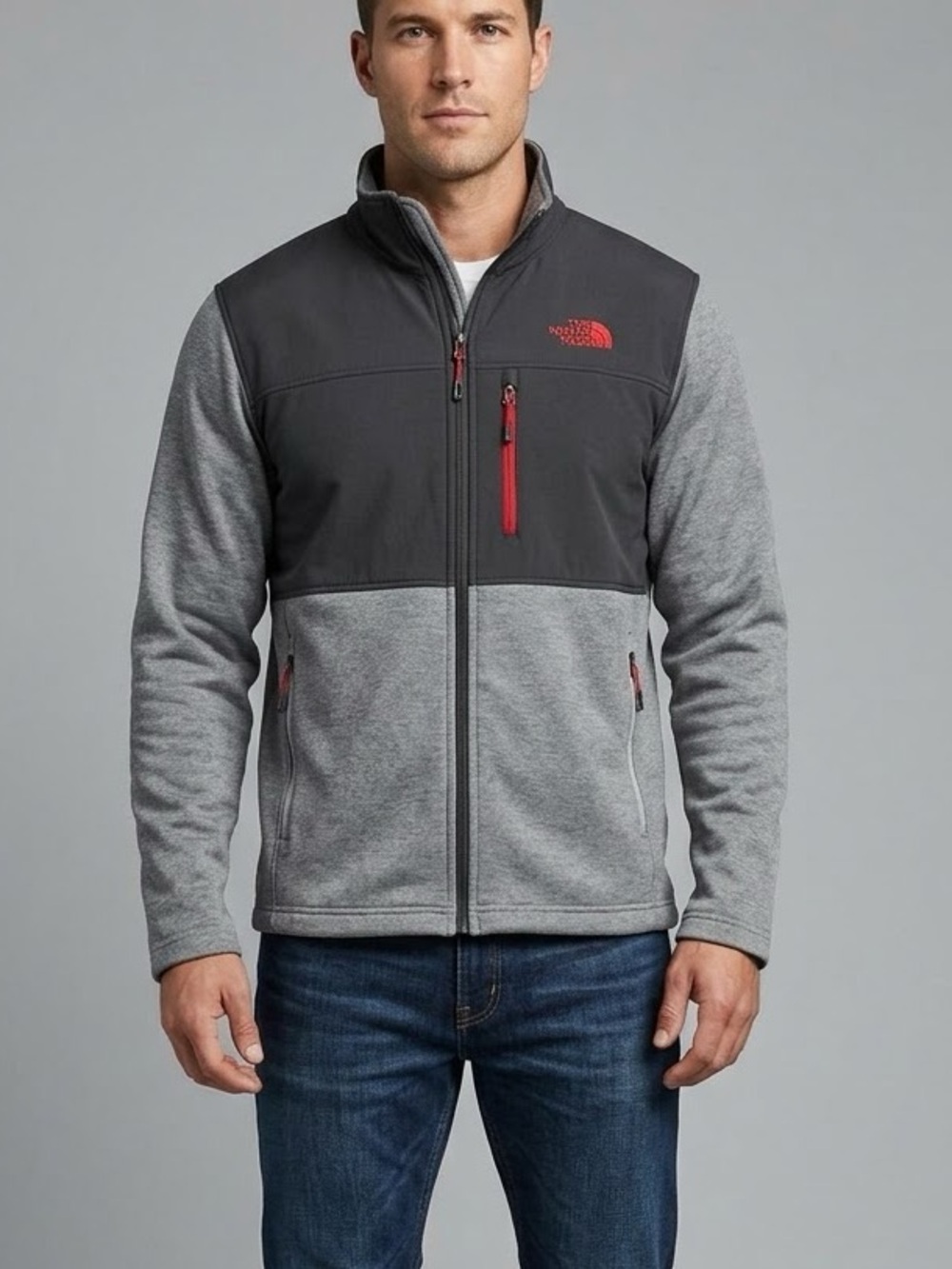 The North Face Men's Astro Ridge Outdoor Hiking Fleece Jacket